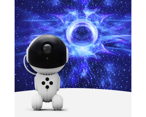Проєктор Lesko Black Hole Galaxy Projector з таймером і обертом на 360° Проєктор Lesko Black Hole Galaxy Projector з таймером і обертом на 360°