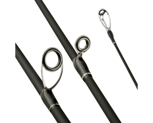 Вудилище спінінга YMERBOR X Tomahawk Мультиплікаторна Чорний