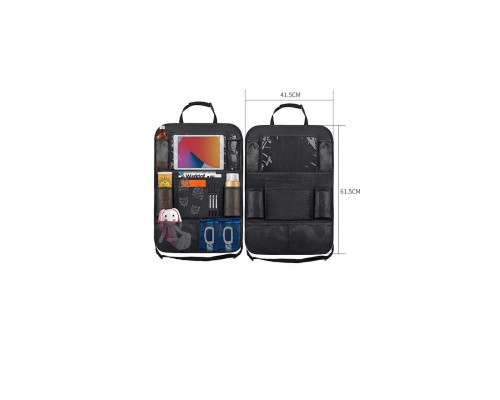 Органайзер на спинку сидіння в автомобіль Icar 61,5х 41,5 см Чорний (С051338)