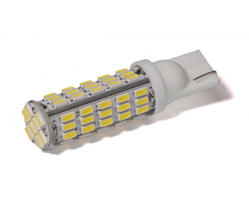 Світлодіодна лампа StarLight T10 68(60+8) діодів SMD 3020 12V 2W WHITE Світлодіодна лампа StarLight T10 68(60+8) діодів SMD 3020 12V 2W WHITE