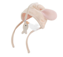 Шапочка-дражнилка Lesko DT-569 Pink Rabbit для котів