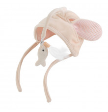 Шапочка-дражнилка Lesko DT-569 Pink Rabbit для котів