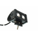 Світлодіодна фара AllLight D-20W 2chip CREE spot 9-30V нижнє кріплення