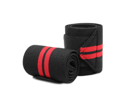 Бинти для зап'ясть Aolikes A-1538 Black-Red Бинти для зап'ясть Aolikes A-1538 Black-Red