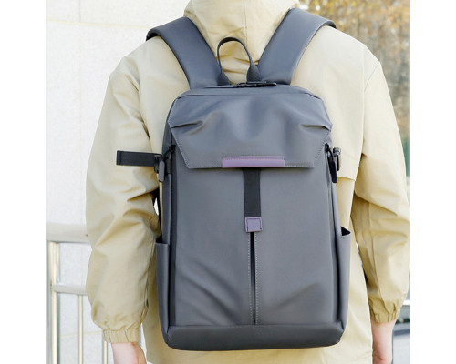 Рюкзак міський No Brand BLH6868 44х29 см Gray 13083-84485