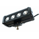 Світлодіодна фара AllLight D-40W 4chip CREE spot 9-30V нижнє кріплення