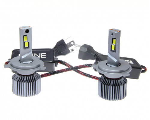 Лампи світлодіодні QLine Ultra 55W H4 6000K 2 шт 12V Лампи світлодіодні QLine Ultra 55W H4 6000K 2 шт 12V
