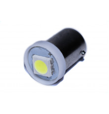 Світлодіодна лампа AllLight T 8.5 1 діод 5050 BA9S 12V 0.45W WHITE