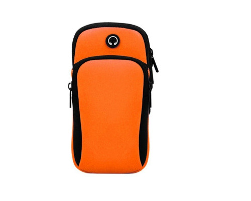 Сумка - чохол на руку JEEF з 2 кишенями Помаранчевий (57543565)