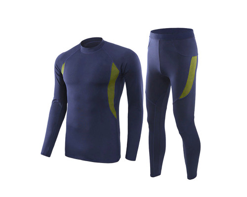 Термобілизна чоловіча No Brand A152 L флісова Синій