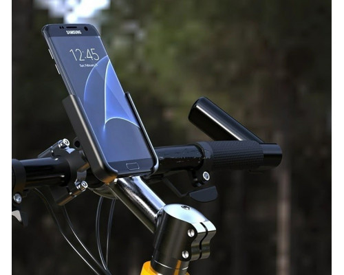 Велотримач для телефону Х3 Bicycle Gear Phone Holder Black (12050496) Велотримач для телефону Х3 Bicycle Gear Phone Holder Black (12050496)
