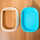 Туалет для кішок з лопаткою Taotaopets 226611 Blue 40х29х13.5 см