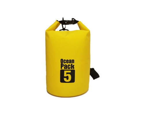 Водонепроникна сумка рюкзак гермомішок з шлейкою на плече Ocean Pack 5 л Yellow (55354251) Водонепроникна сумка рюкзак гермомішок з шлейкою на плече Ocean Pack 5 л Yellow (55354251)