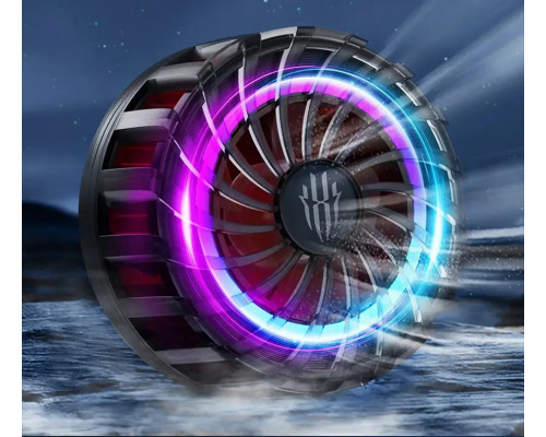 Магнітний напівпровідниковий радіатор-вентилятор для смартфона Nubia RedMagic Magnetic Cooler 4 Pro black Магнітний напівпровідниковий радіатор-вентилятор для смартфона Nubia RedMagic Magnetic Cooler 4 Pro black