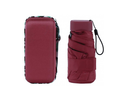 Міні-парасолька Lesko 191T Burgundy (12335-75018) Міні-парасолька Lesko 191T Burgundy (12335-75018)