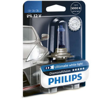 Автолампа PHILIPS 12336DVB1 H3 55W 12V PK22 DiamondVision 1pcs. blister
