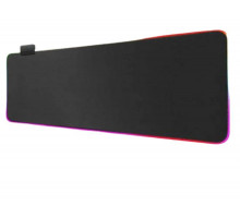 Килимок для миші комп'ютера з rgb підсвічуванням Choice 300х800 мм Чорний