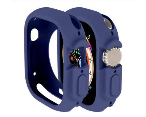 Захисний чохол для Apple Watch СВ 49 мм Ultra Синій 457767719 Захисний чохол для Apple Watch СВ 49 мм Ultra Синій 457767719