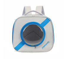 Рюкзак-переноска для котів Taotaopets 241109 Window Блакитний (12480-76139)