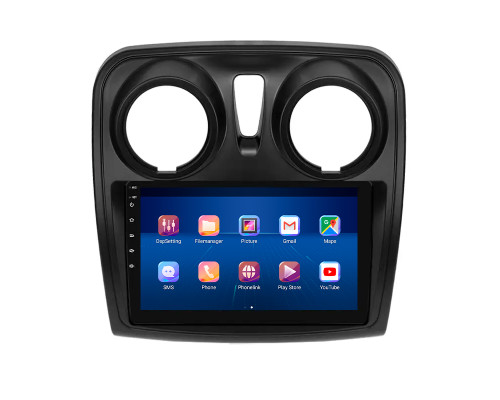 Штатна магнітола Lesko Dacia Dokker I Рестайлінг 2017-н.в. 9" 4/64Gb 4G Wi-Fi GPS Top (10230-44971) Штатна магнітола Lesko Dacia Dokker I Рестайлінг 2017-н.в. 9" 4/64Gb 4G Wi-Fi GPS Top (10230-44971)