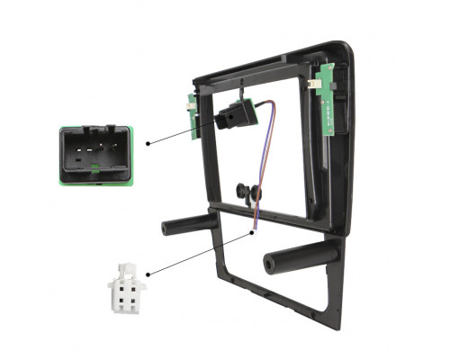 Перехідна рамка 9 No Brand Skoda Superb 2001-2008 (3938)