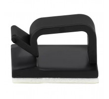 Органайзер-фіксатор кабелю Captain 3M 15 шт XL Чорний hub_ue0hg4