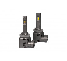 Комплект LED ламп HeadLight M3 H27 (PGJ13) 27W 9-32V 6000K з активним охолодженням
