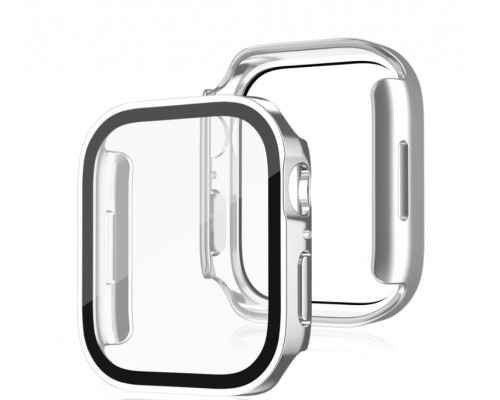 Захисний чохол зі склом Choice 2 для Apple Watch 44 мм Сірий Захисний чохол зі склом Choice 2 для Apple Watch 44 мм Сірий
