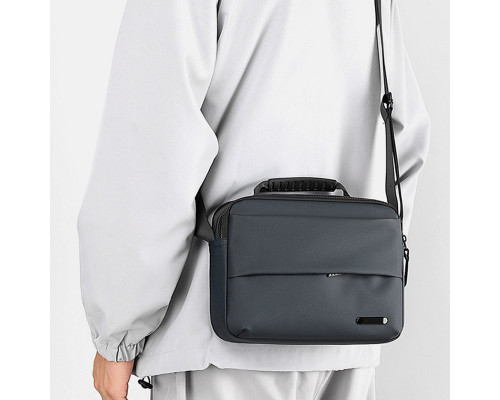 Сумка-месенджер No Brand 087-1 20х27х11 см Gray