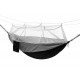 Гамак туристичний з москітною сіткою двомісний підвісний Camp 260x140 см Чорний (C051058)