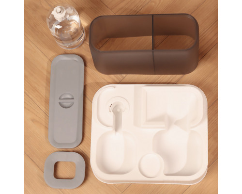 Миска з автоматичною напувалкою Taotaopets 193306 Gray-White 11759-69016