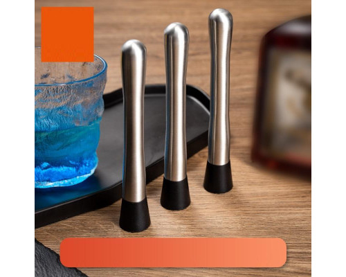 Мадлер для коктейлів BAR товкушка для бару 20.8 см Сріблястий (C051207)