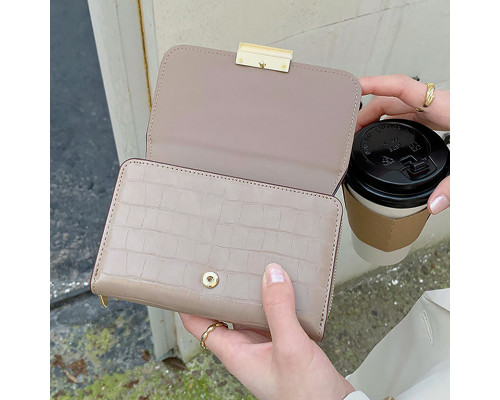 Жіночий гаманець Eastern STAR C319-3A 15х10 см Latte 13198-84701