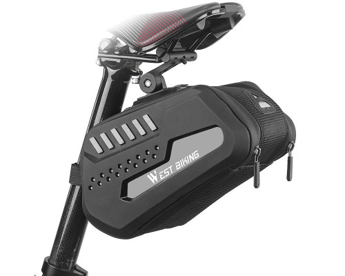 Велосумка під сідло велосипеда West Biking YP0707306 2,7 л Black 13352-85816