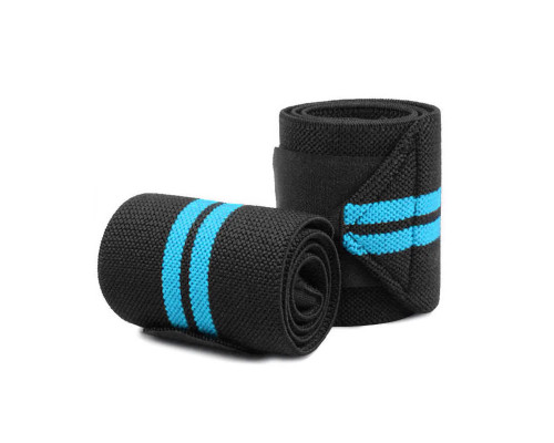Бинти для зап'ясть Aolikes A-1538 Black-Blue Бинти для зап'ясть Aolikes A-1538 Black-Blue