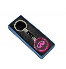 Брелок автомобільний на ключі GF Infiniti з підсвічуванням 11 см Прозорий (С051075)