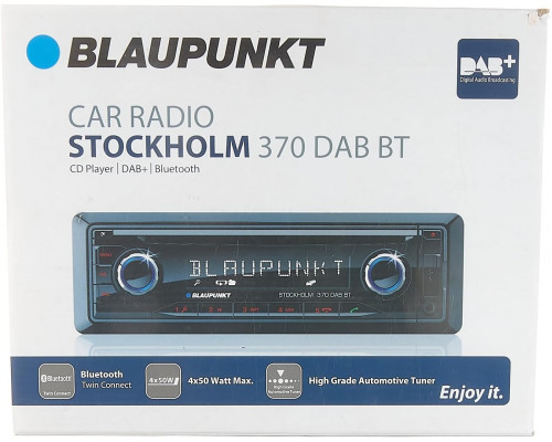Автомагнітола Blaupunkt Stockholm 370 DAB BT Автомагнітола Blaupunkt Stockholm 370 DAB BT