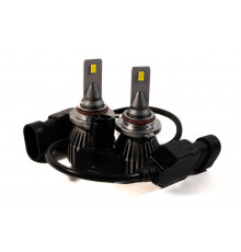 Комплект LED ламп HeadLight F1X HB3 (P20d) 52W 12V 8400Lm з активним охолодженням (збільшена світловіддача)