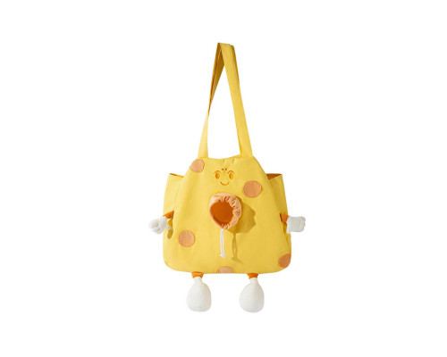 Сумка-перенесення для котів та собак No Brand 2404SXMJ3153 30х32 см Yellow 13143-84837