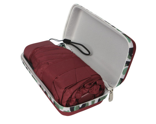 Міні-парасолька Lesko 191T Burgundy (12335-75018) Міні-парасолька Lesko 191T Burgundy (12335-75018)
