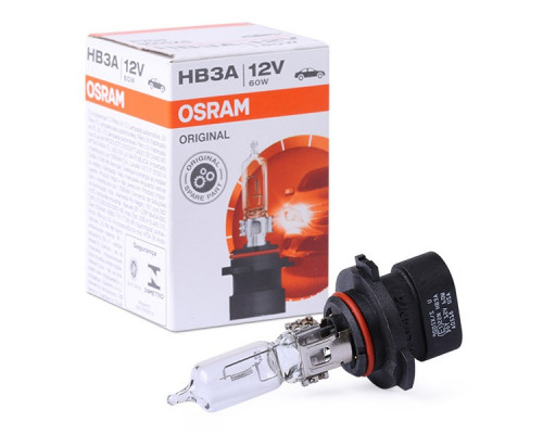 Галогенова лампа Osram HB3A 9005XS 60W 12V P20d 10X10X1 Галогенова лампа Osram HB3A 9005XS 60W 12V P20d 10X10X1