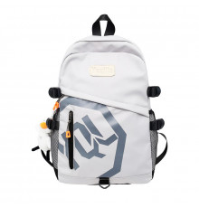 Рюкзак підлітковий Lesko 901229 White з брелоком 35 л