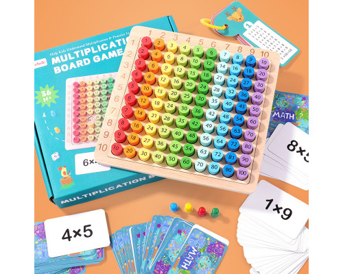 Дитяча дерев'яна іграшка Lesko SD-36 219 елементів Різнокольоровий (12890-82924)