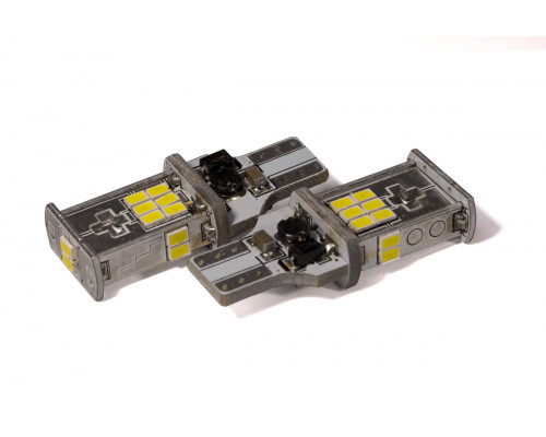 Світлодіодна лампа StarLight T15 18 діодів 3020 12V-24V 6.5W WHITE / Canbus / мультиполярна / друкована плата Світлодіодна лампа StarLight T15 18 діодів 3020 12V-24V 6.5W WHITE / Canbus / мультиполярна / друкована плата