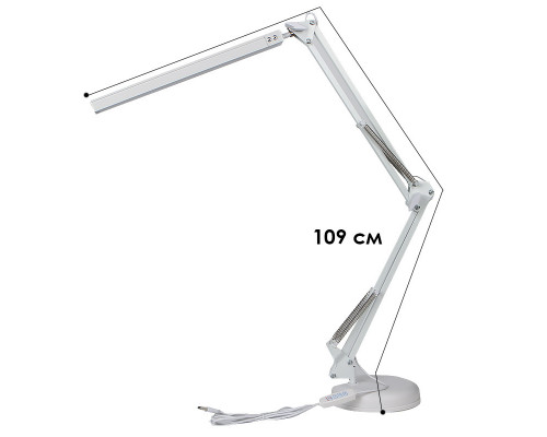 Настільна LED лампа Lesko M-018 Білий (12152-71636) Настільна LED лампа Lesko M-018 Білий (12152-71636)