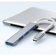 Адаптер Перехідник GT Type-C 3.1 на USB 3.0 для MacBook iMac Bodasan black (W050721)