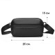 Чоловіча сумка через плече Mark Ryden MR 8712 Black 15х25 см