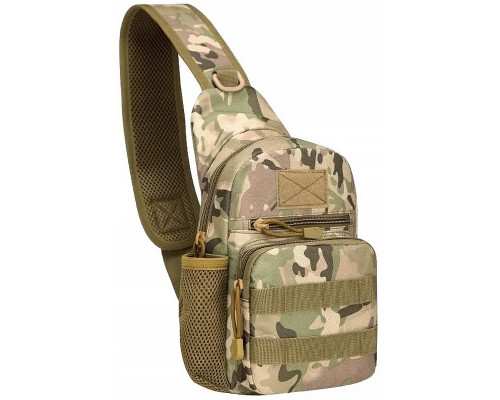 Рюкзак тактичний на одне плече Aokali Outdoor A14 20L Camouflage CP Рюкзак тактичний на одне плече Aokali Outdoor A14 20L Camouflage CP