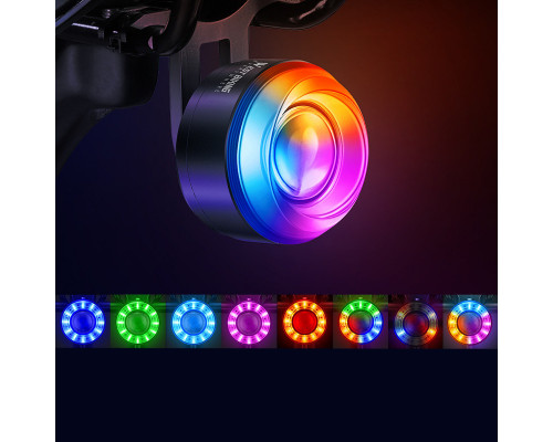 Ліхтар велосипедний задній West Biking YP0701437 Black 13359-85812