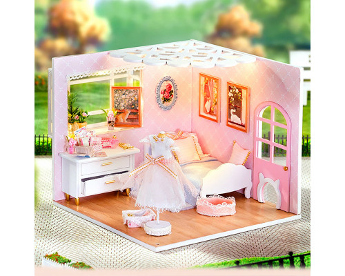 Ляльковий будинок конструктор DIY Cute Room H-024 Enjoy the life Румбокс Ляльковий будинок конструктор DIY Cute Room H-024 Enjoy the life Румбокс